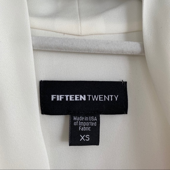 Fifteen Twenty Wrap Neck Tie Top - Picture 4 of 8